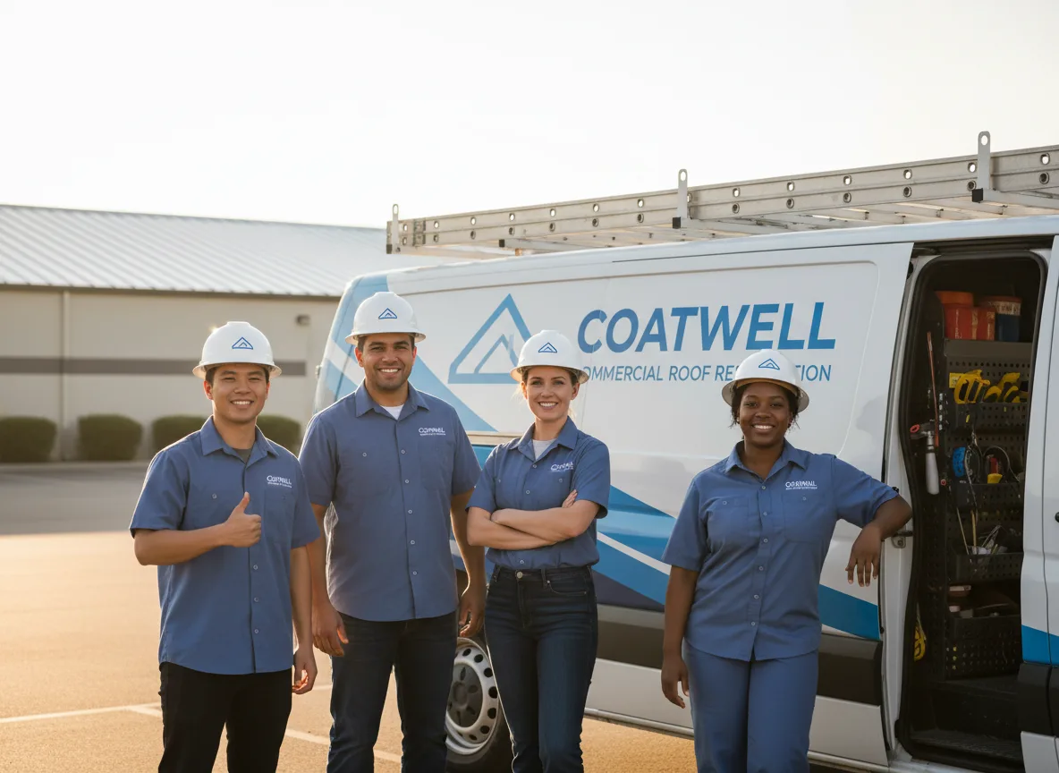 Commercial roof coating company in Stamford, NE
